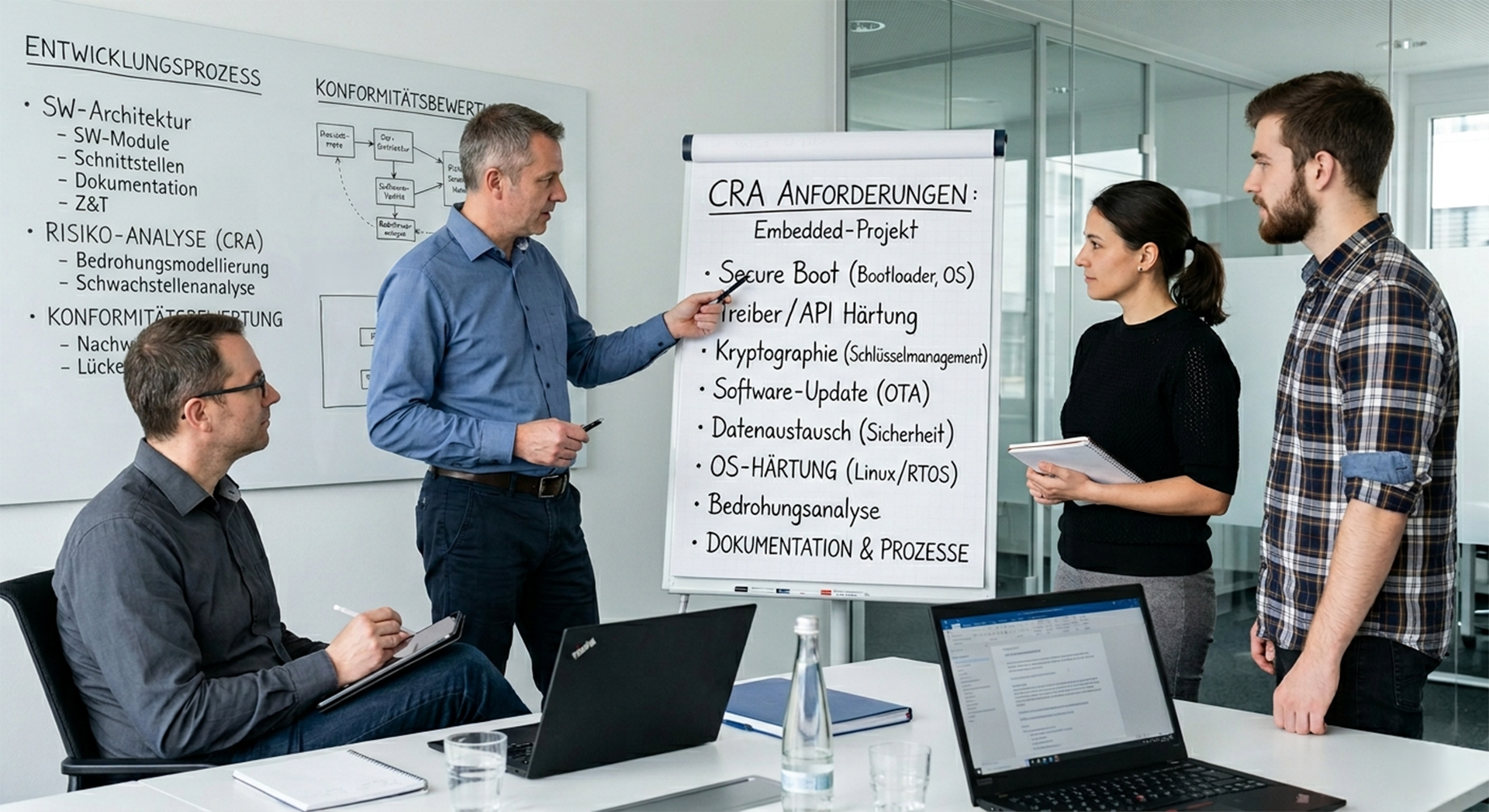 Experten für CRA Embedded Projekte