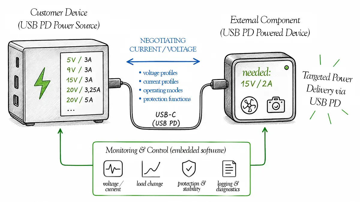 Powering Components via USB PD Powering Components via USB PD